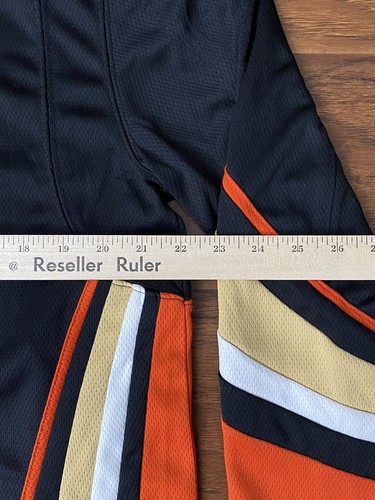 Anaheim Ducks Fanatics Herren schwarz bestickt NHL Hockey Trikot Größe Small - Bild 10 von 11