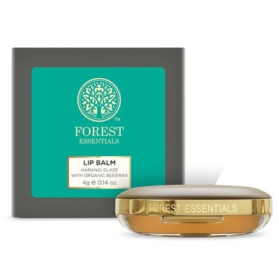 Forest Essentials Lip Balm Narangi Glaze-Organic Nourishing Lip Balm