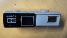 Vintage MINOLTA-16 ND-4X CAMERA with Original Carrying Case Made in Japan