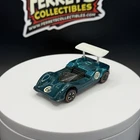Vintage Hot Wheels Redline Chaparral 2G Aqua - Very Good Condition