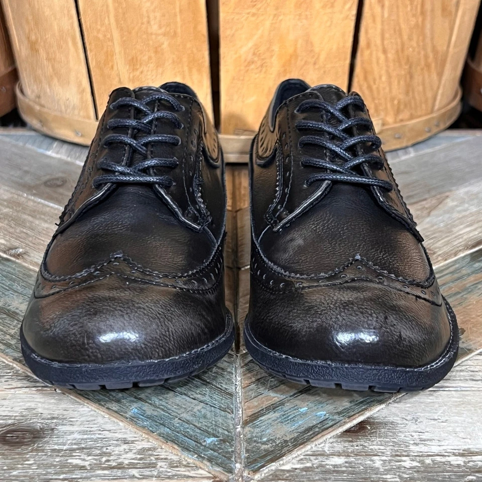 Oxford de cuero marrón sintético Rocket Dog Jerome Nightscope para mujer talla 8 Foto 4 de 4