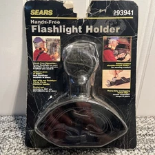 NEW NOS VTG SEARS Flashlight Holder Hands Free #993941