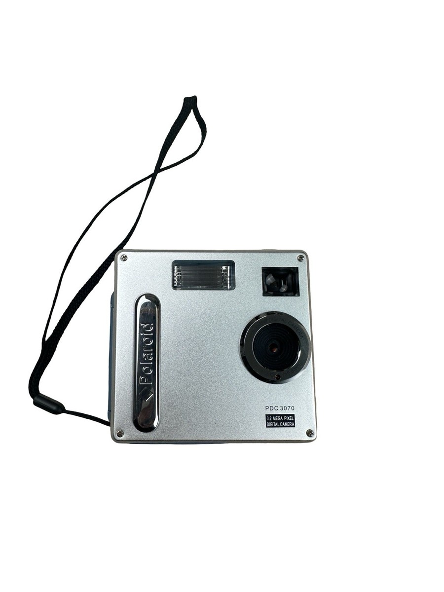Polaroid Digital Camera PDC 3070 3.2MP Silver Tested Working AAA