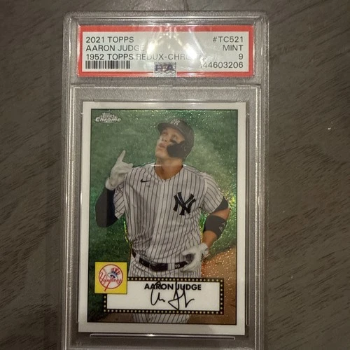 2021 Topps Aaron Judge 1952 Topps Redux-Chrome #TC521 PSA 9 MINT