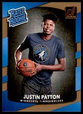 2017-18 Panini Donruss Justin Patton #185 Basketball