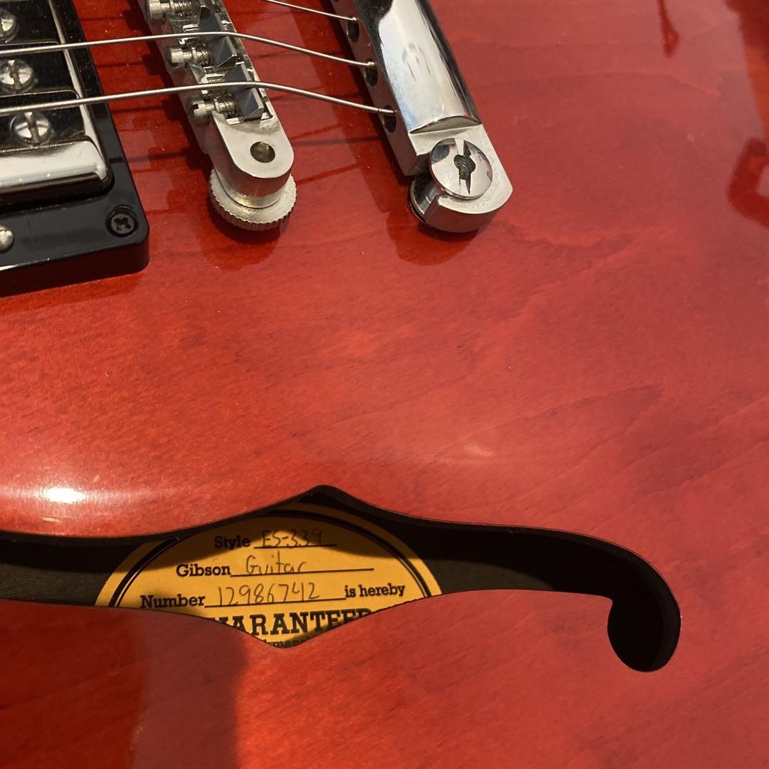 Gibson ES-339 Satin Faded Cherry / Electric Guitar w/ OHC