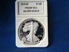 2010w Proof US American Eagle Silver 1 Dollar 1 Troy Oz .999 fine US Mint Issue