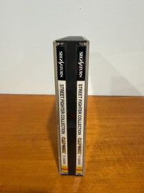 Street Fighter Collection for Sega Saturn Used CIB JP REGION FADED SPINE