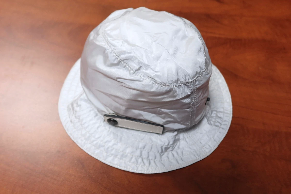 Vtg Coach‎ Wool Herringbone Bucket Hat Leather Trim Gray British Heritage Twee Coach Wool Blend Bucket Hats for Women for sale | eBay main image 2