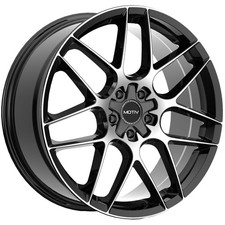 Motiv 435MB Foil 20x8.5 5x115/5x120 +20mm Black/Machined Wheel Rim 20" Inch