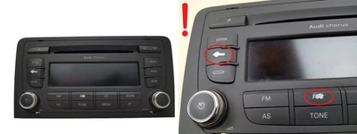 Radio Cd Chorus Audi A3 8P 8P0035152C 7647251380 Blaupunkt - Photo 1/4