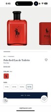 Ralph Lauren Polo Red Eau de Toilette Spray 6.7 Oz Men's Fragrance