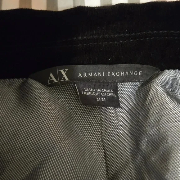 Blazer de gamuza de terciopelo Armani chaqueta abrigo deportivo talla mediana Foto 2 de 2