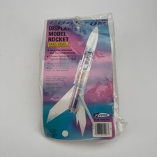 Estes Phantom Display Model Rocket #1207 Clear Body Skill Level 1 New Sealed