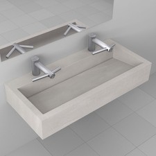 Primo Oxford Wash Trough (TAPS NOT INCLUDED) (Corian)
