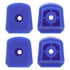 4pcs Inline Skate Rubber Brake Pad, Roller Skate Brake Stopper Replacement,