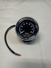 Vintage Sun Super Tach Ii Tachometer Blue Line 8000 Rpm With Bracket Vintage Sun Super Tach Ii Tachometer Blue Line 8000 Rpm With Bracket