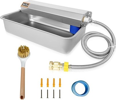 Automatic Water Dispenser For Dogs Patented 2Gal Outdoor Dog Drinking Water Bowl
