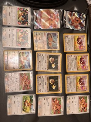 Pokémon Eevee Card Lot Vintage Modern Eeveelution V VMAX Holo Rare