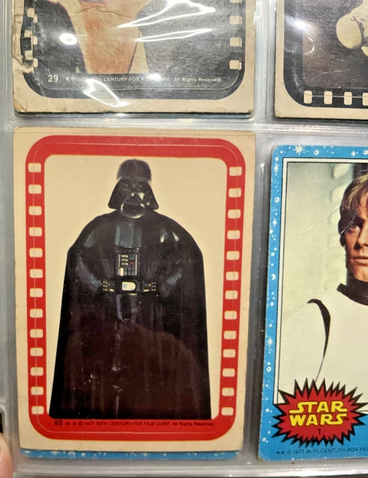 1977-83 Topps Star Wars Trilogy Master Set Lot S1-S3 ESB ROTJ Partial Stickers - Image 3 of 4