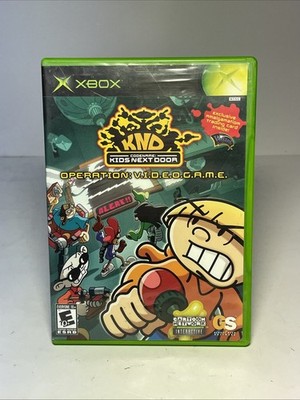 Codename: Kids Next Door Operation: Videogame (Microsoft Xbox, 2005) No Manual