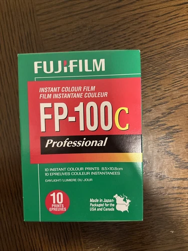 Fujifilm FP-100C Professional Instant Colour Film 10 Pack. Exp. 02/2014. ISO 100