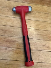 Snap on Tools USA NEW 16oz RED Soft Grip Dead Blow Ball Peen Hammer HBBD16 🇺🇸