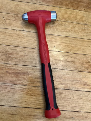 #ad Snap on Tools USA NEW 16oz RED Soft Grip Dead Blow Ball Peen Hammer HBBD16 🇺🇸 $99.99