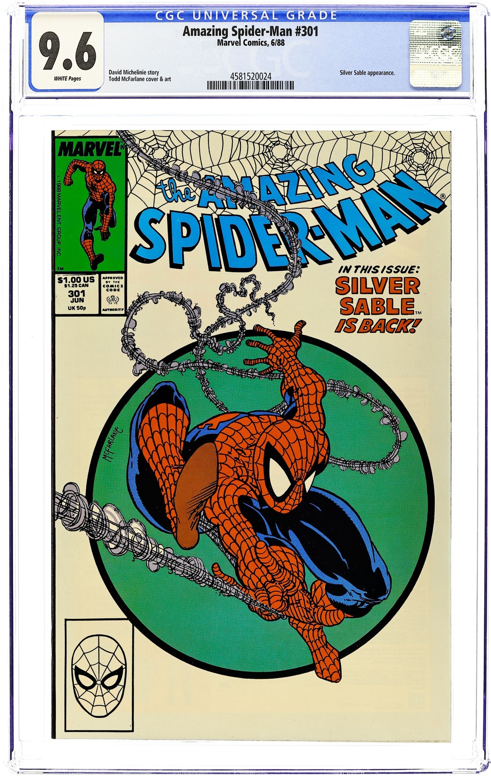 アメコミ CGC9.0 amazing spiderman 301 newsstand Amazing Spider-Man #301 (Newsstand Edition) Value - GoCollect