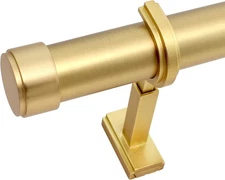15ft BlastHome Luxury Gold Extra Long Curtain Rod