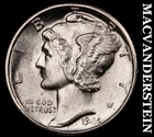 1944-D Mercury Dime- FSB- Choice Gem Brilliant Uncirculated++++ Luster #J3292