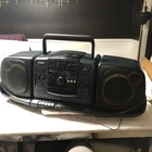 Vintage Fisher PH-D340 Studio Standard BoomBox Radio CD Tape Player Tested Works