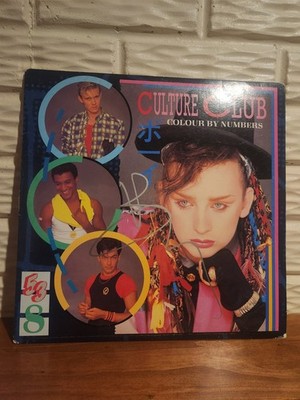 Culture Club Colour By Numbers Vinyl Signed by Boy George | eBay