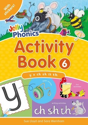 Jolly Phonics Activity Book 6: In Precursive Letters (British English edition) b