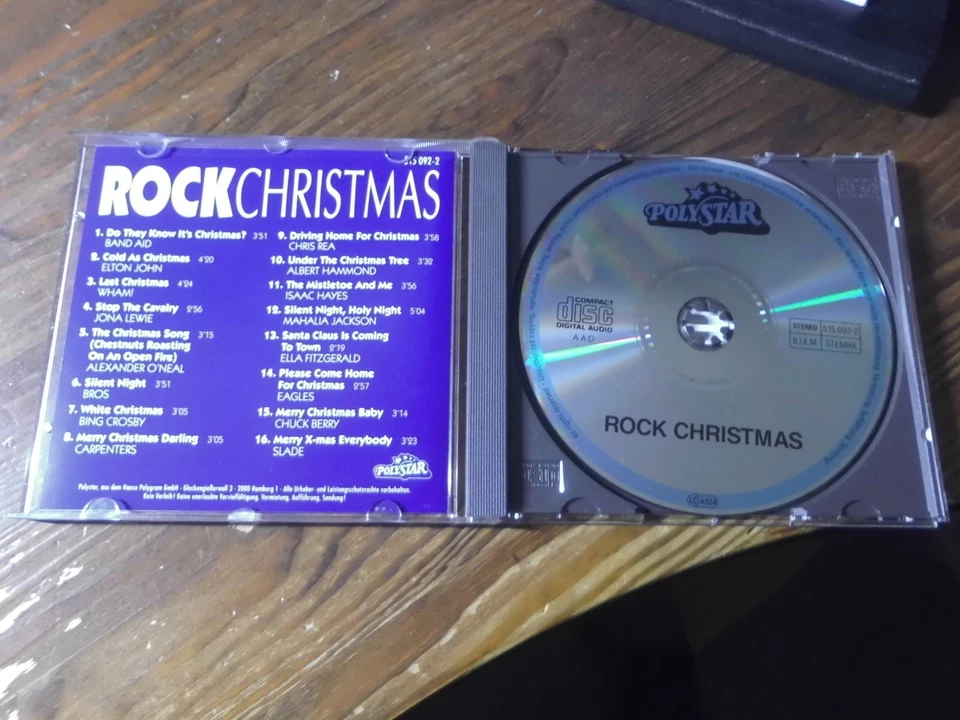 ROCK CHRISTMAS CD: BAND AID/WHAM!/CARPENTERS/REA/HAMMOND/EAGLES/SLADE/CARPENTERS - Bild 2 von 3