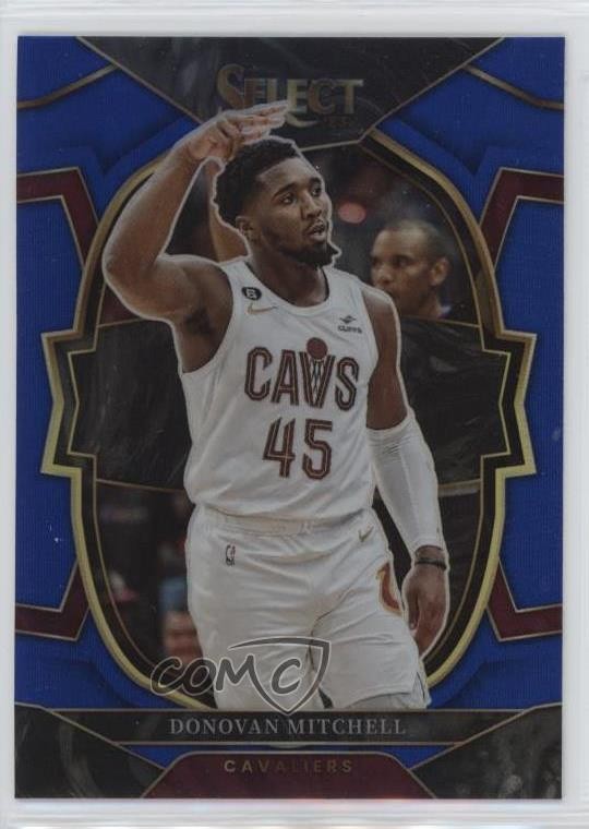 2022-23 Panini Select Concourse Blue Prizm Donovan Mitchell #31 2m7