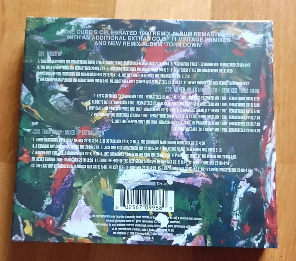 The Cure - Mixed Up + Extras: Remixes 1982-1990 + Torn Down (Deluxe Edition) 3CD - Bild 2 von 2