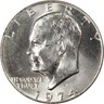 1974 D Eisenhower Dollar Clad Uncirculated Mint State IKE $1 Coin Denver Eisenhower