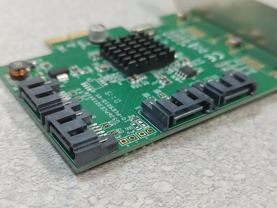 SYBA SI-PEX40064 4Port SATA III 5Gb/s PCI Express with Full/Low Profile Brackets - Image 4 of 4