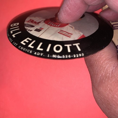 Vintage 1992 Bill Elliott Nascar Racing Pinback Button - Picture 5 of 5