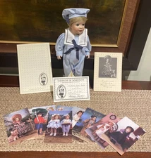 Wendy Lawton “The Bobbsey Twins/Freddie” Porcelain Doll LE 189/350 Box COA Mint