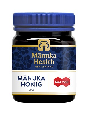 Manuka Health - Manuka Honig MGO 550+ (250 g) - 100% Pur aus Neuseeland