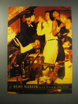 1990 Remy Martin Cognac Ad - Site: Aux Trois Maillets, Paris