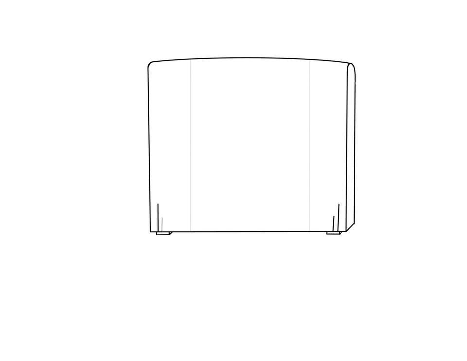 Pottery Barn Lewis Isabelle Cabecero Slipcover Rosa Toile Completo Foto 3 de 3