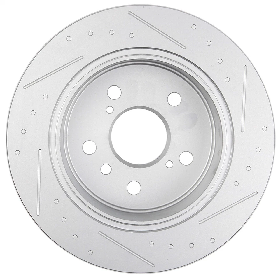 Rear Brake Rotors Ceramic Pads For Toyota Avalon Camry Lexus ES300h ES350 FWD Foto 3 de 4