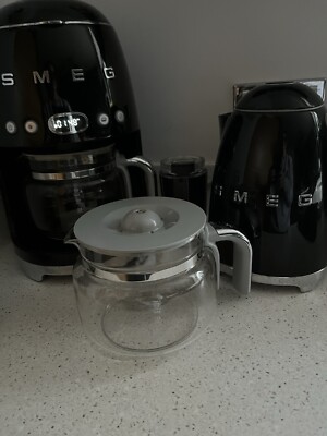 Smeg DCGC01 Filterkanne für Überlauf Kaffee Tropfmaschine DCF02 DCG01, Glas