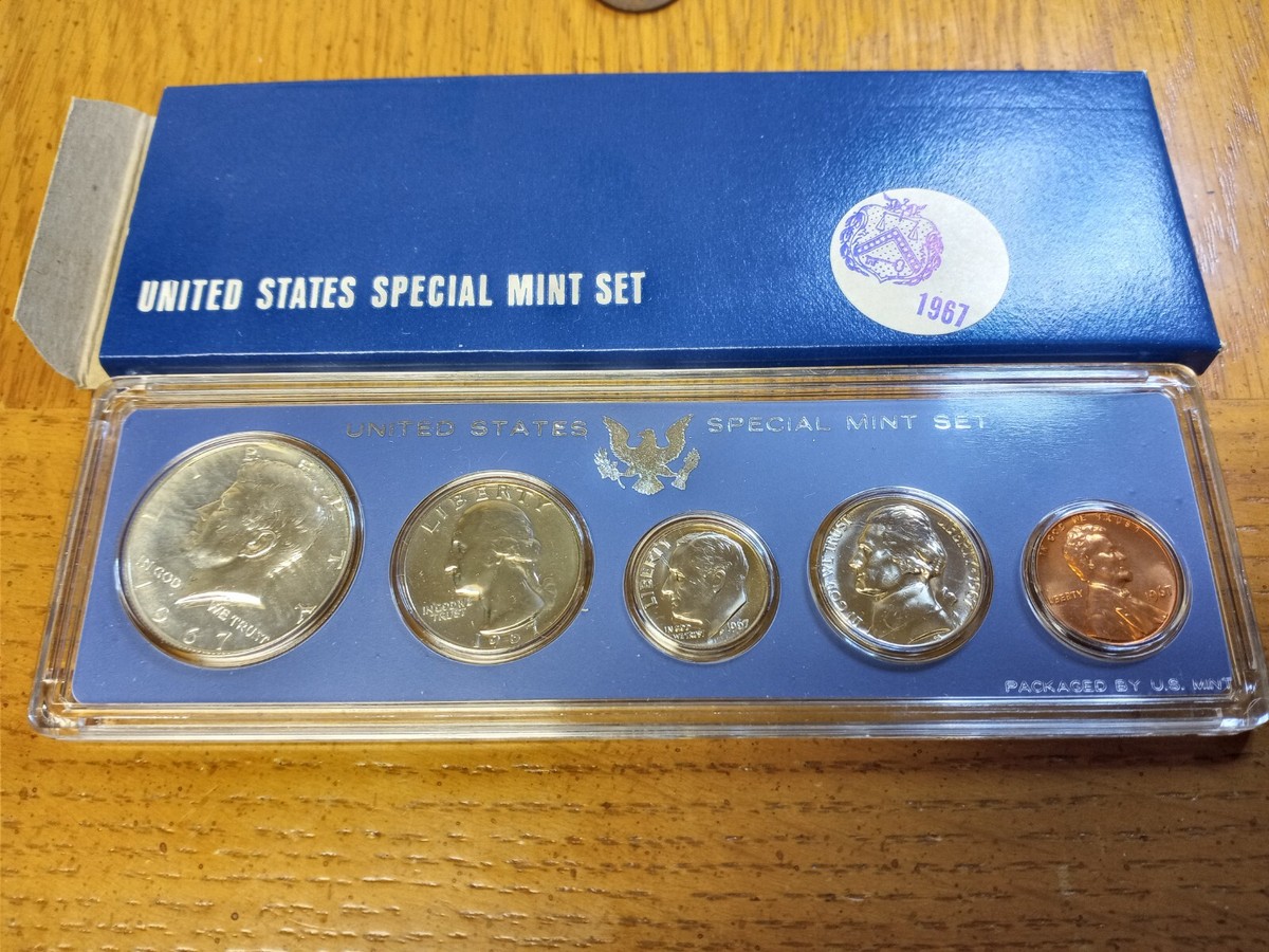 1967 Special Mint Set With DDO-009 Half Dollar | eBay