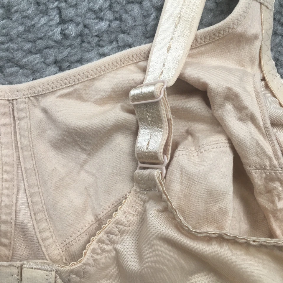 Anita Care Womens Wirefree Support Bra Sz 36C Beige Full Coverage Comfort Strap - Image 3 of 4