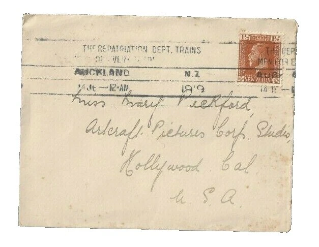 WWI Cover Stamps