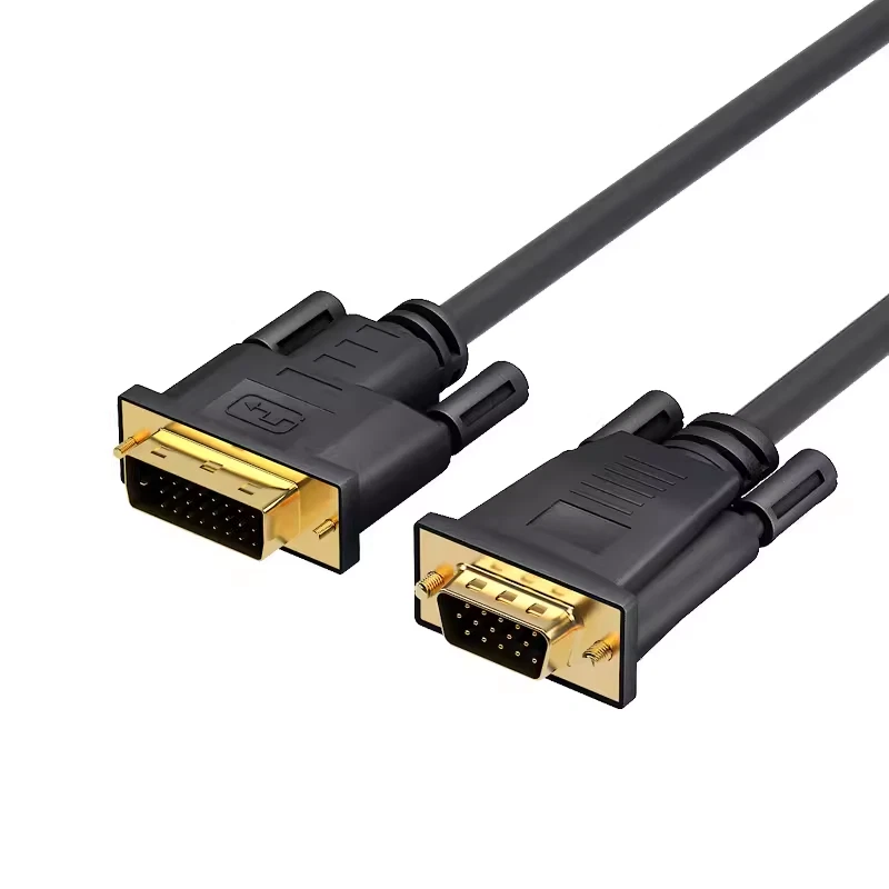 O33 DVI auf VGA Kabel 25cm DVI 24+1 Male to VGA Male für PC DVD Monitor HDTV - Bild 3 von 4